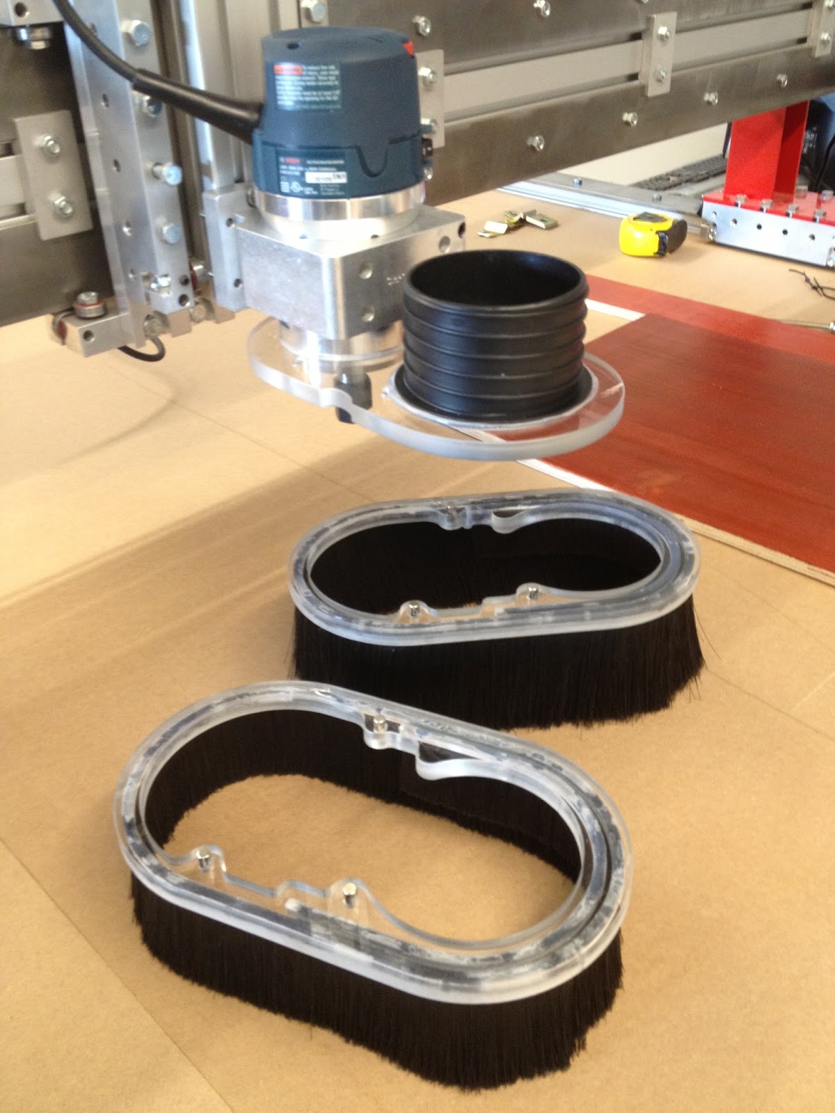 handverker cnc router dust shoe