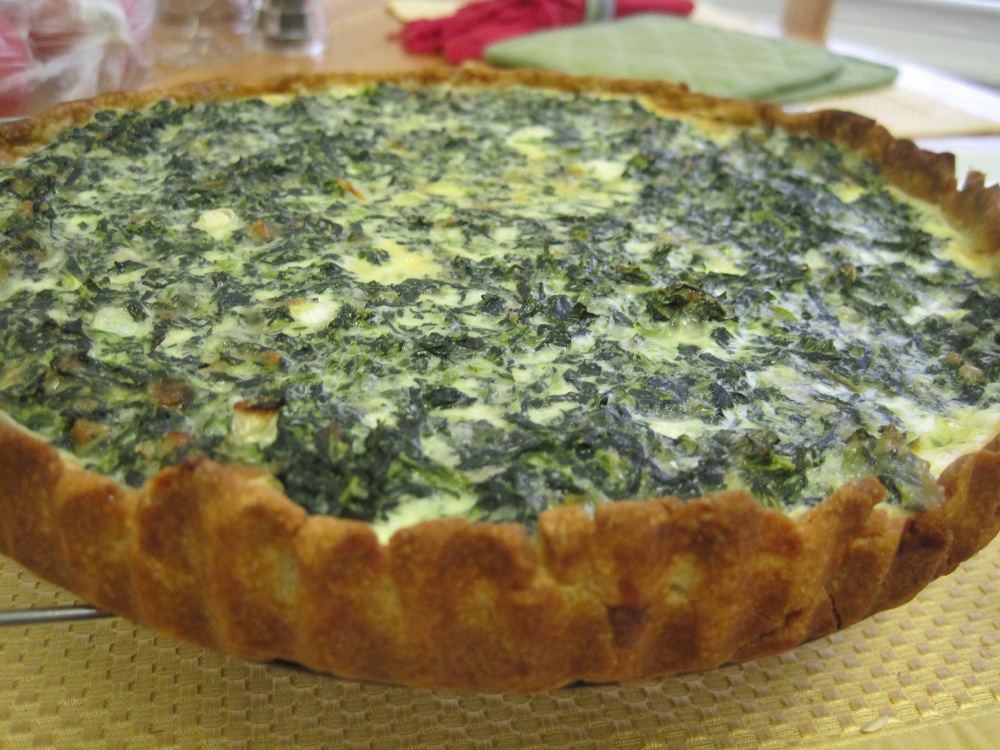 Adventures With My Oven Spinach Quiche