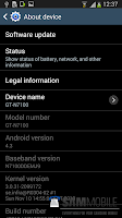 Android 4.3 on Note II