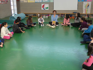 SESIÓN DE HIGIENE POSTURAL AL ALUMNADO DE 3º DE PRIMARIA (22/02/2019.