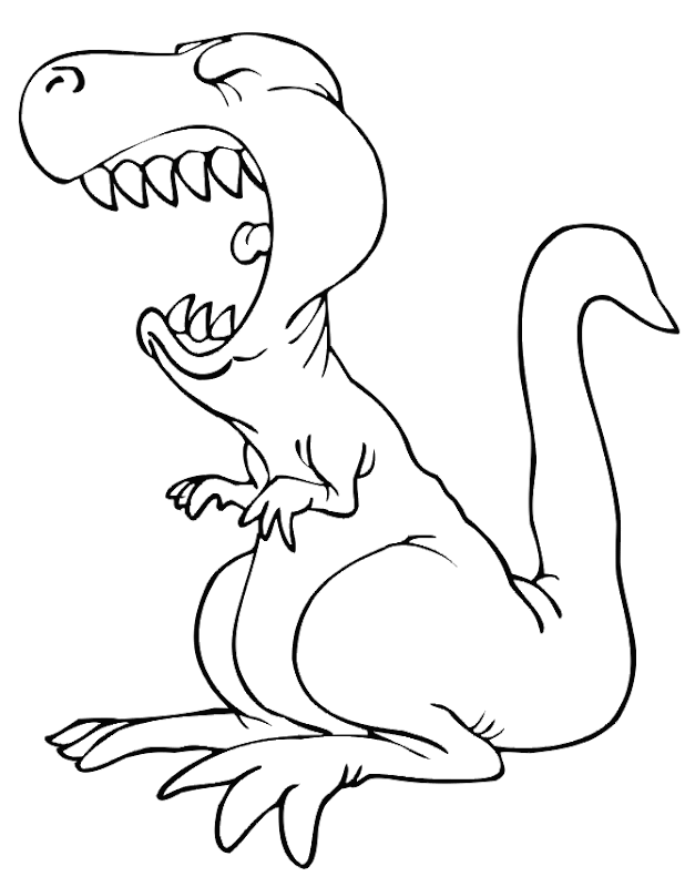 Coloring Pages Of Dinosaurs