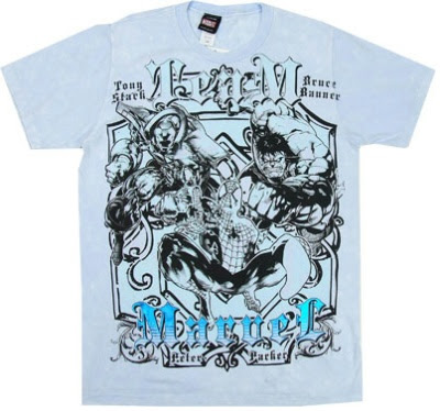Team Marvel t-shirt from Mad Engine