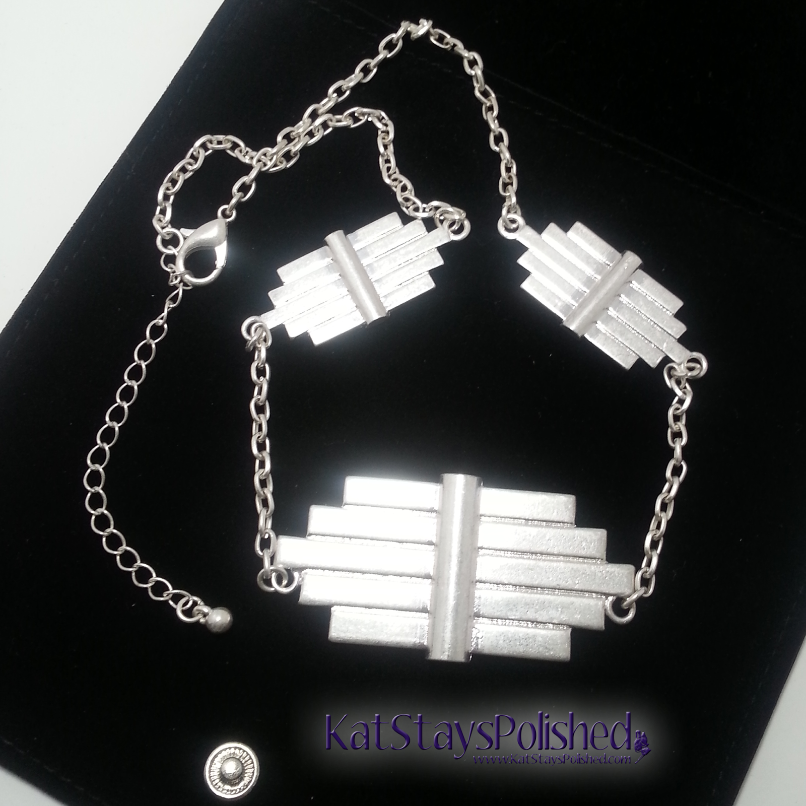 Wantable August 2014 Accessories - Shanny Necklace | Kat Stays Polished