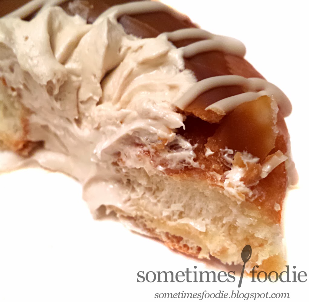Sometimes Foodie Quickie Review Caramel Coffee Kreme Doughnut Krispy