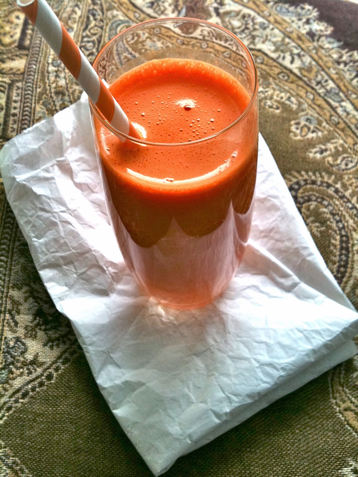 Passionately Raw! Carrot, Turmeric and Sweet Potato Juice