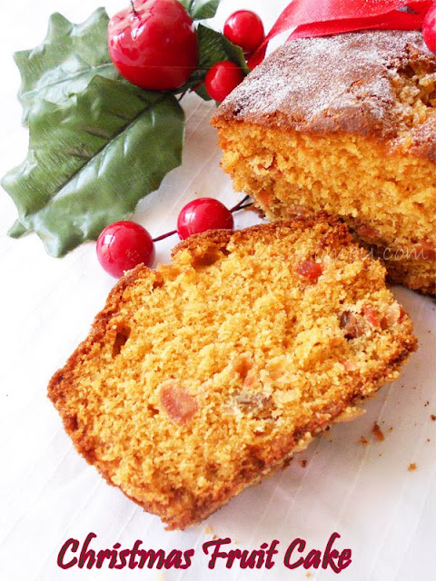 Christmas Fruit Cake / Kerala Fruit Cake / Plum Cake ...