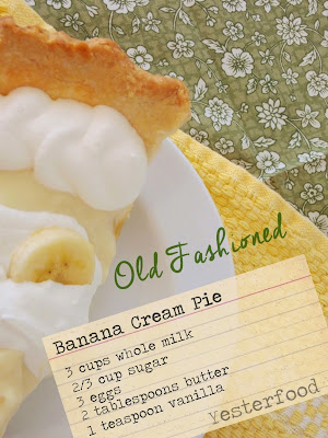  Old Fashioned Banana Cream Pie