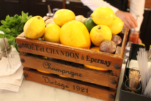 Kettners Champagne bar, Soho, London - restaurant blogger