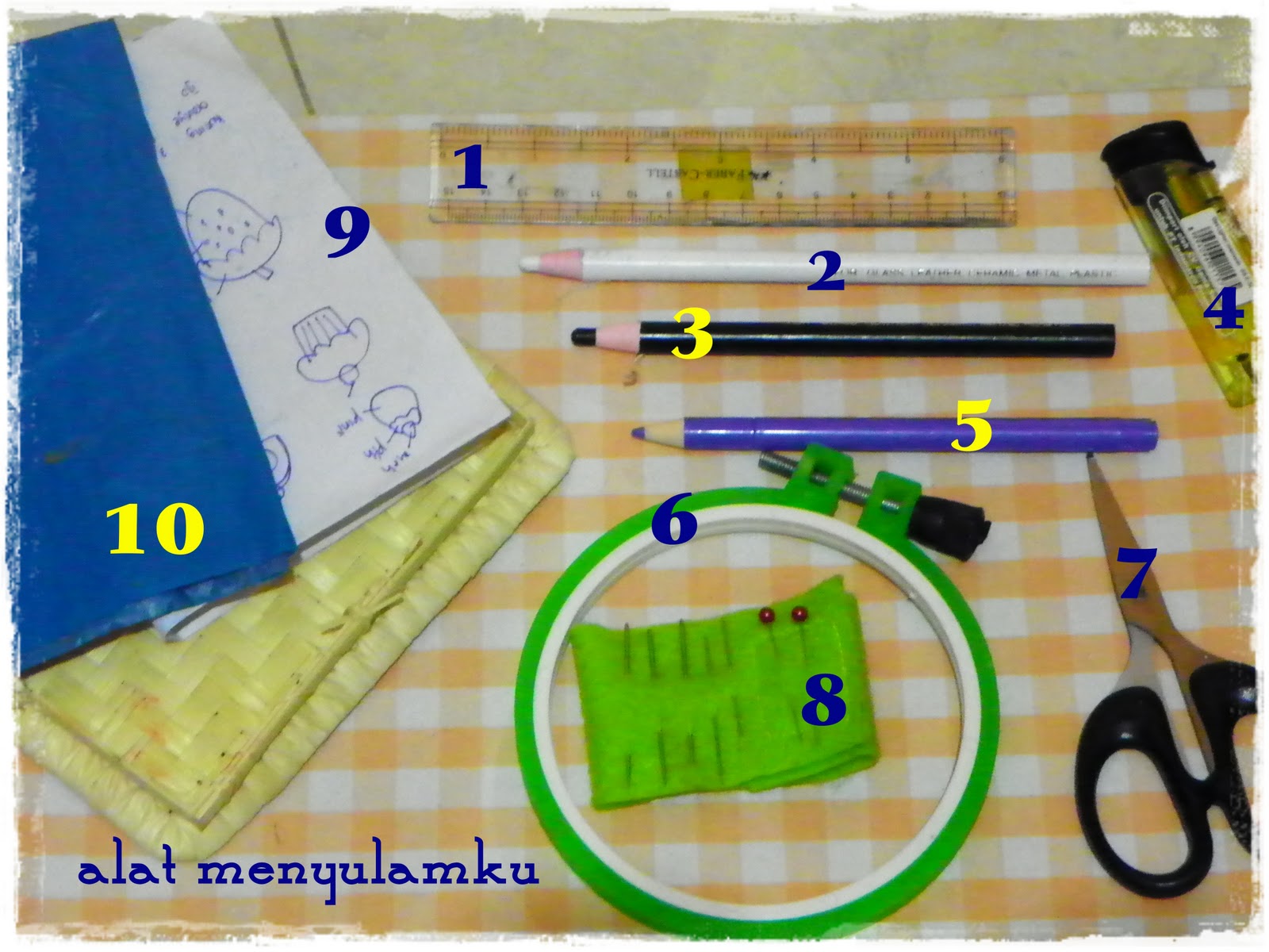 CengarCengir Hobi baruku = Keranjingan Menyulam