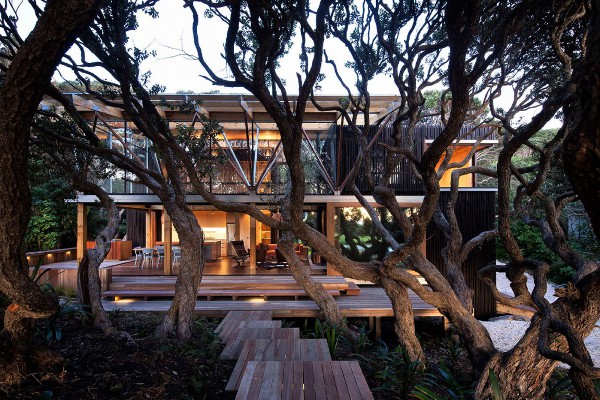 Auckland, New Zealand, Beach House