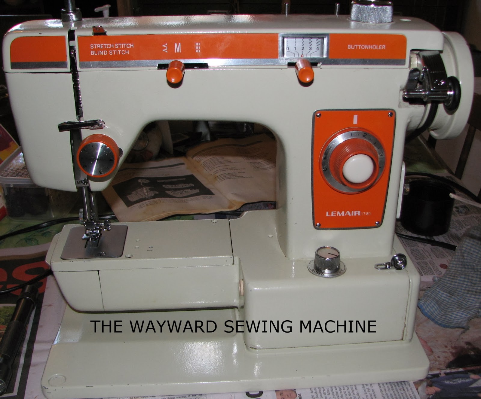 The Wayward Sewing Machine Lemair 1781