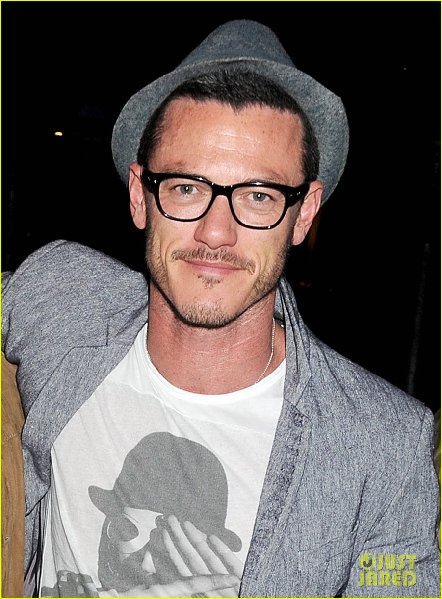 Fashionista Smile Luke Evans' choice Police Eyewear by De Rigo Vision