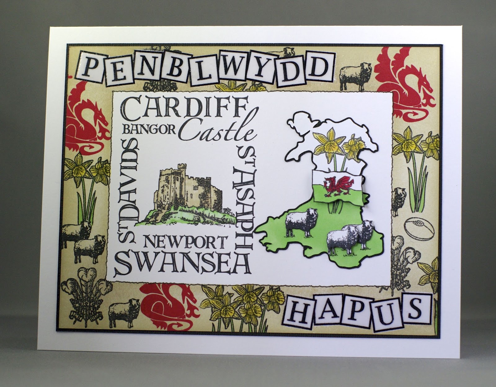 Happy christmas in welsh image