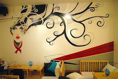 vẽ tranh tường quán cafe vẽ tranh tường quán cafe teen
