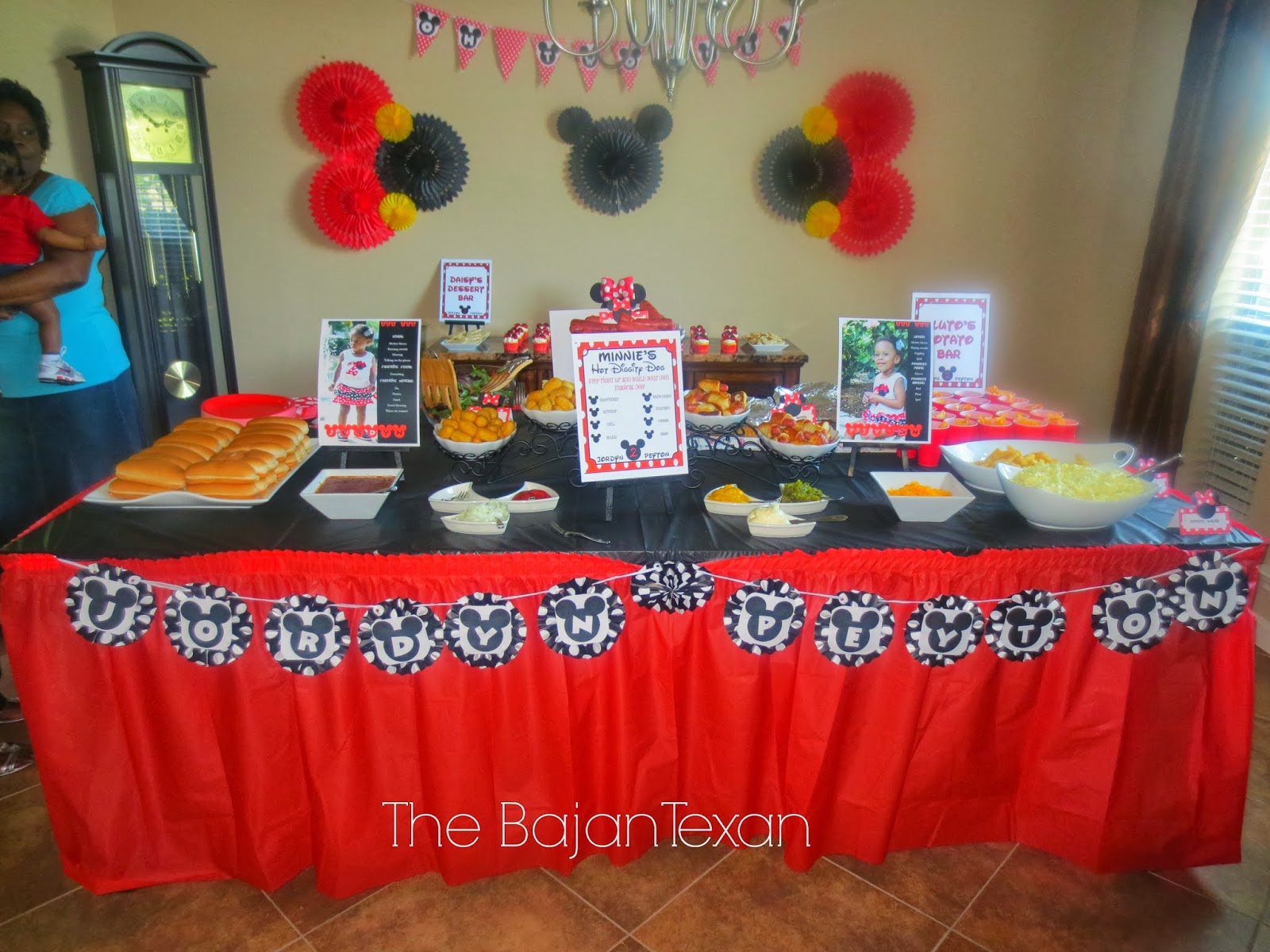 Minnie Mouse Oh Twodles Diy Birthday Party The Bajan Texan