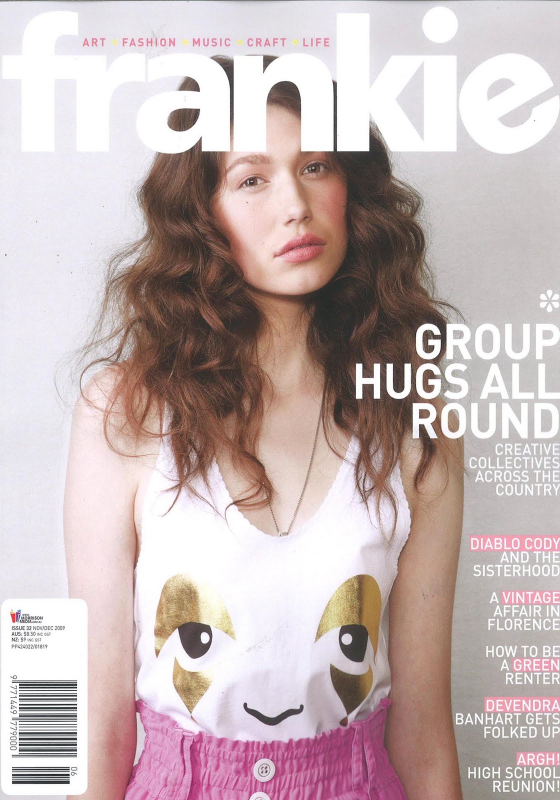 frankie magazine cover