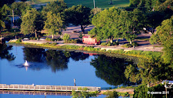 Aerial image of Hamlet...