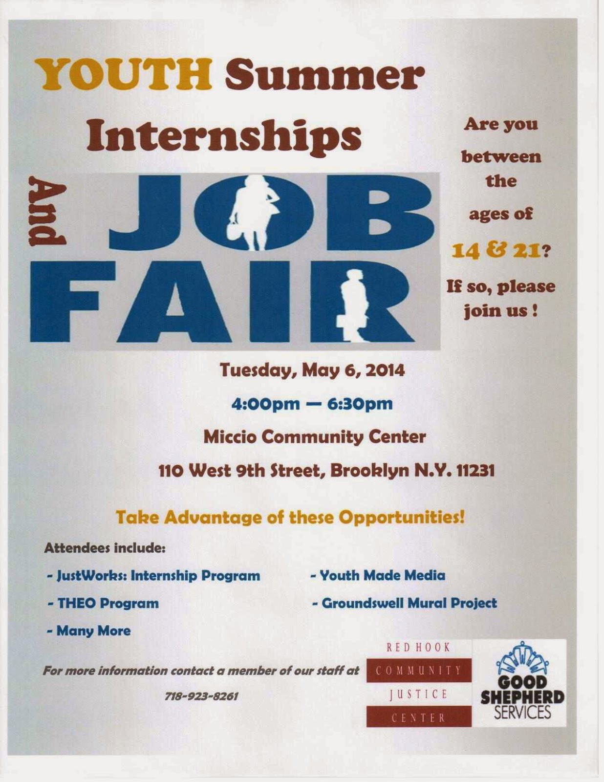 Youth Summer Internship and Job Fair