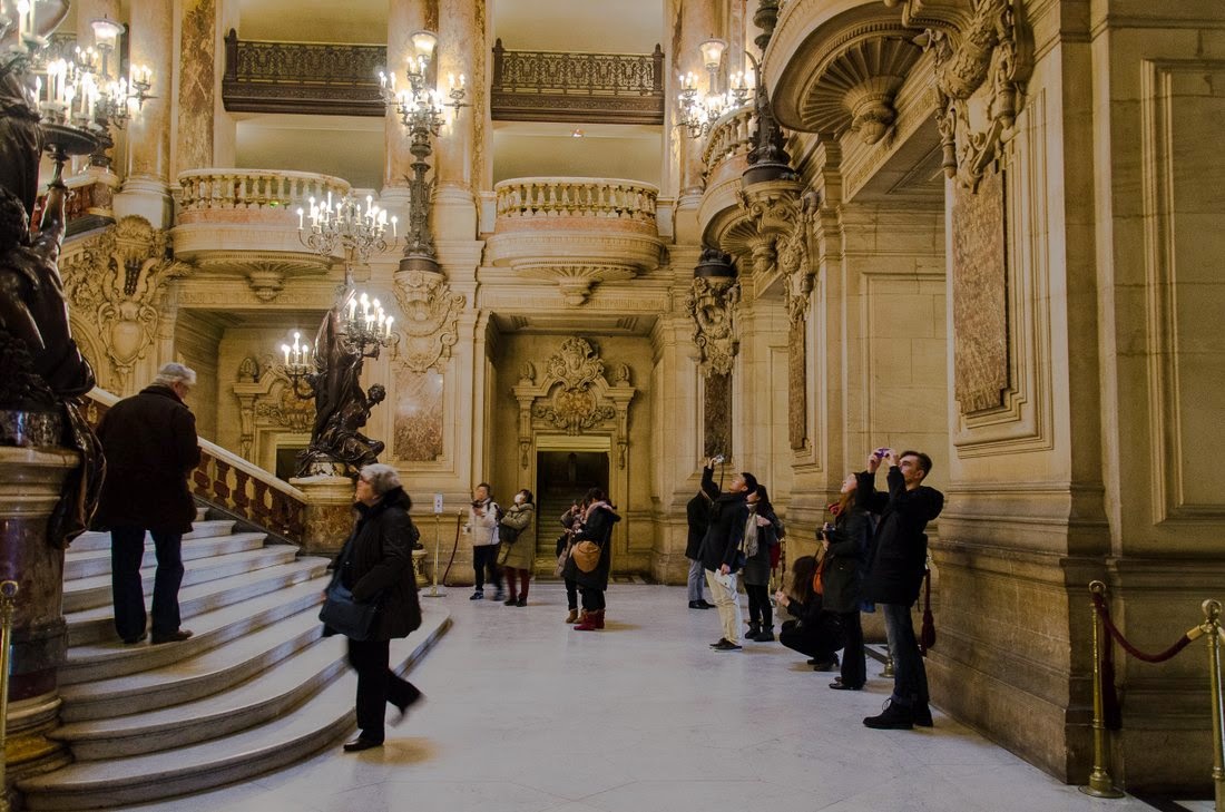 Opéra Garnier - grand escalier