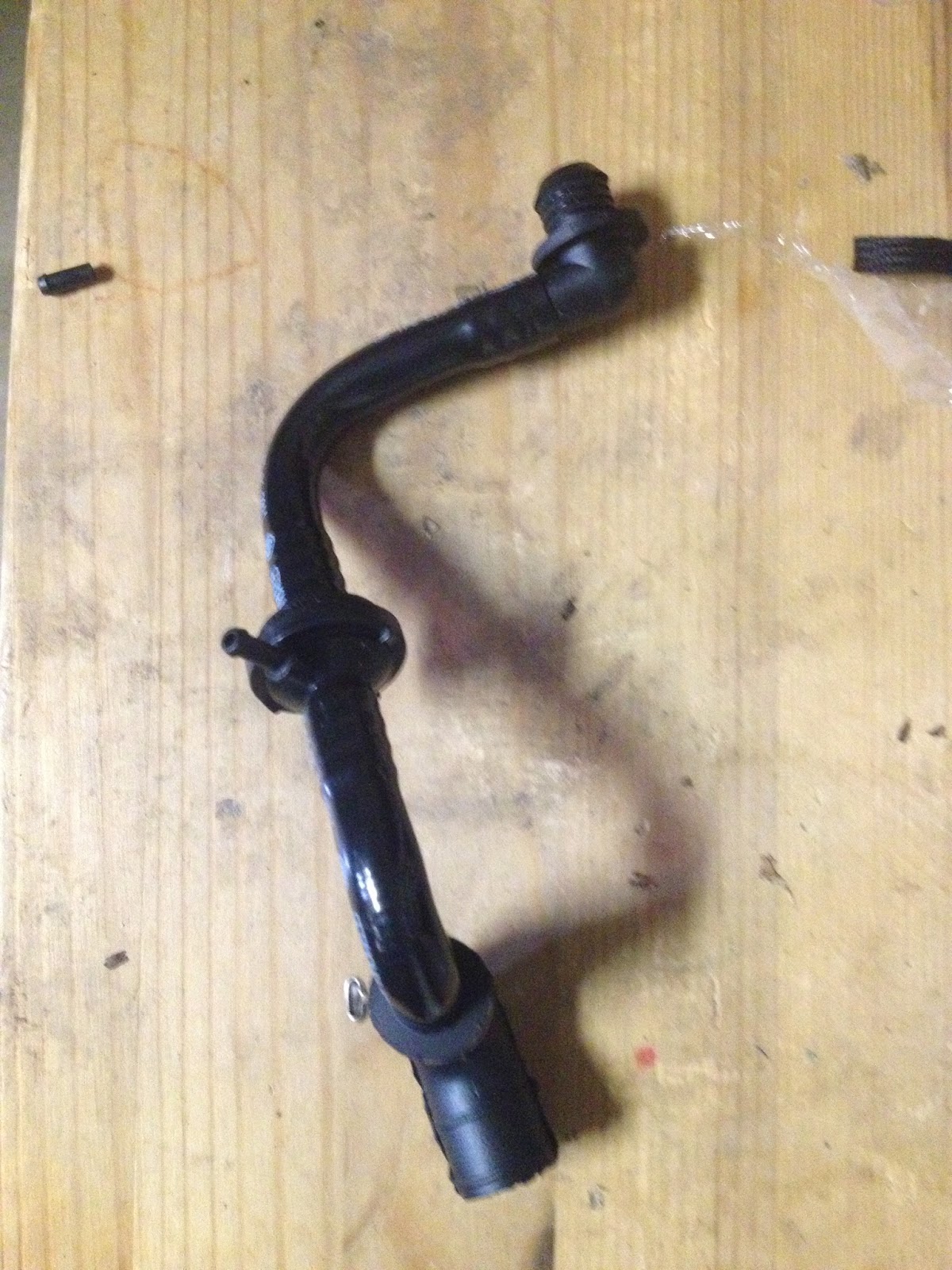 Pebloy's Memoranda 2004 VW Jetta TDI vacuum hose for the power brake