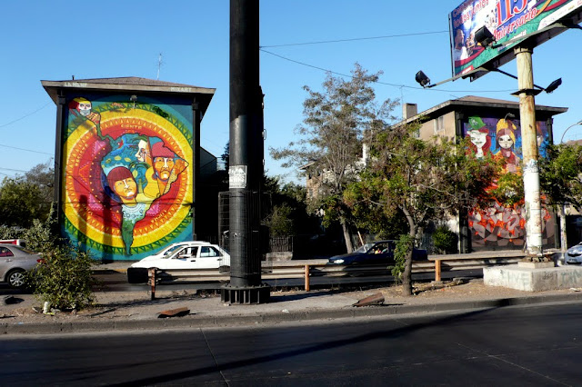 street art santiago de chile san miguel museo abierto arte callejero