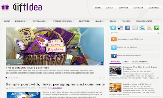 GiftIdea Blogger Template