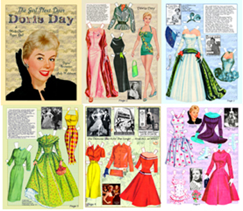 doris day paper dolls
