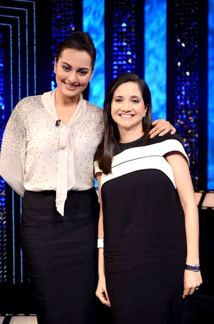 Sonakshi Sinha promote her movie on 'The Front Row' show