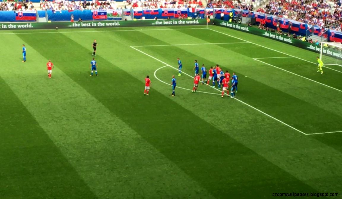 Wales 2 1 Slovakia Aaron Ramsey free kick YouTube Wales 2 1 Slovakia Aaron Ramsey free kick YouTube