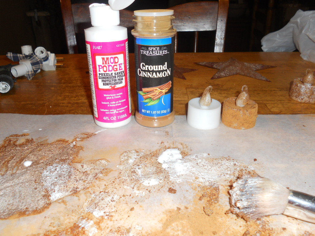 DIY How To Make GRUNGY TEALIGHTS Salt Lick Shop