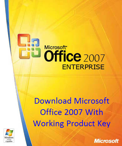 ms office product key 2007