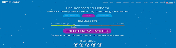 Transcodium - Buy ICO with 20% OFF