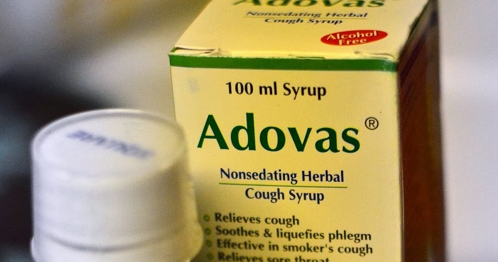 Product of Bangladesh SQUARE Adovas Cough Syrup