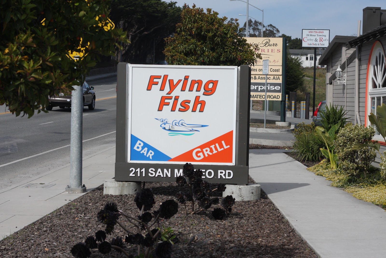 To the Dish! Flying Fish GrillHalf Moon Bay, CA