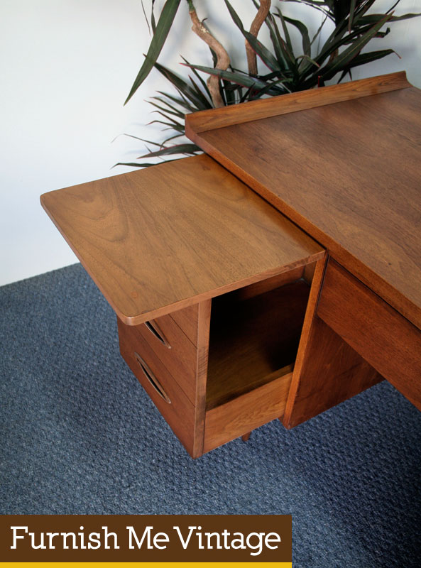 Mad For Mid Century Broyhill Sculptra Desk Drawer Variation