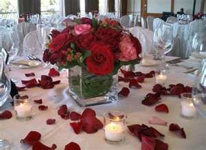 Wedding Inspirations: Red and Gray Wedding