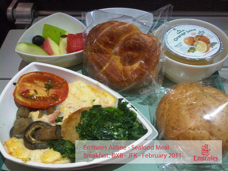 Mobile Blog Photos of Emirates inflight food