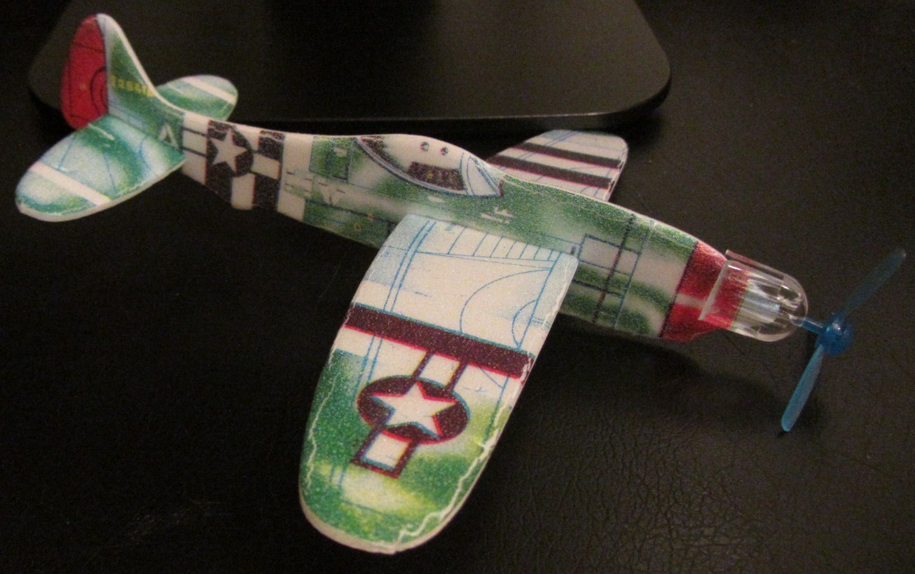 The Styrofoam Glider Squadron Power Prop Flying Gliders 5