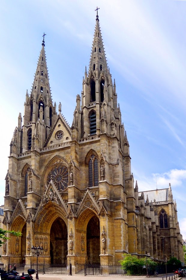 The Basilica of Saint Clotilde Architechture