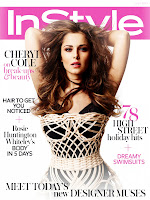 Cheryl Cole covers InStyle UK July 2013 Issue