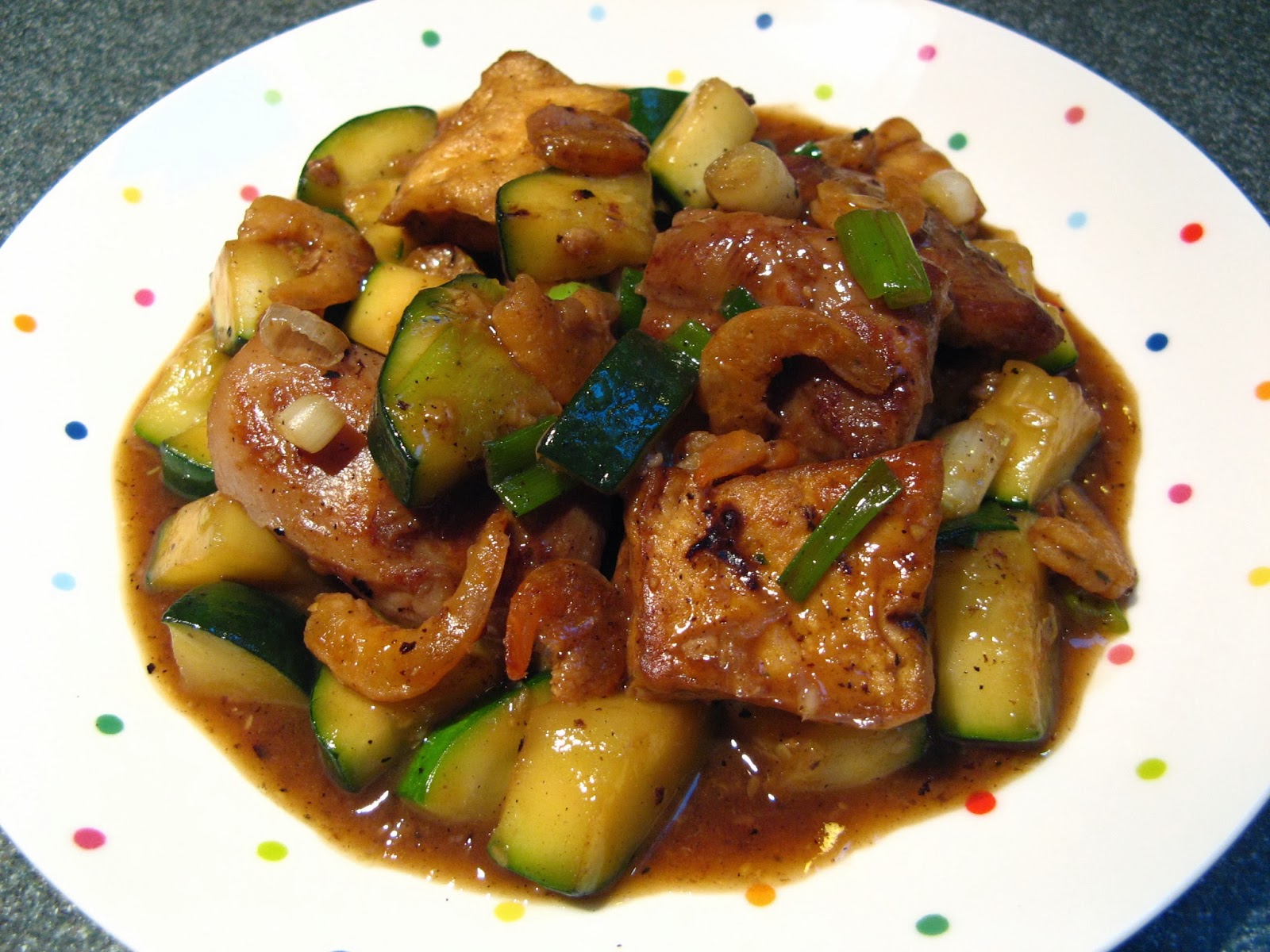 Duck Soup Easy Chicken with Dried Shrimp (蝦米鷄, Haa1 Mai5 Gai1)