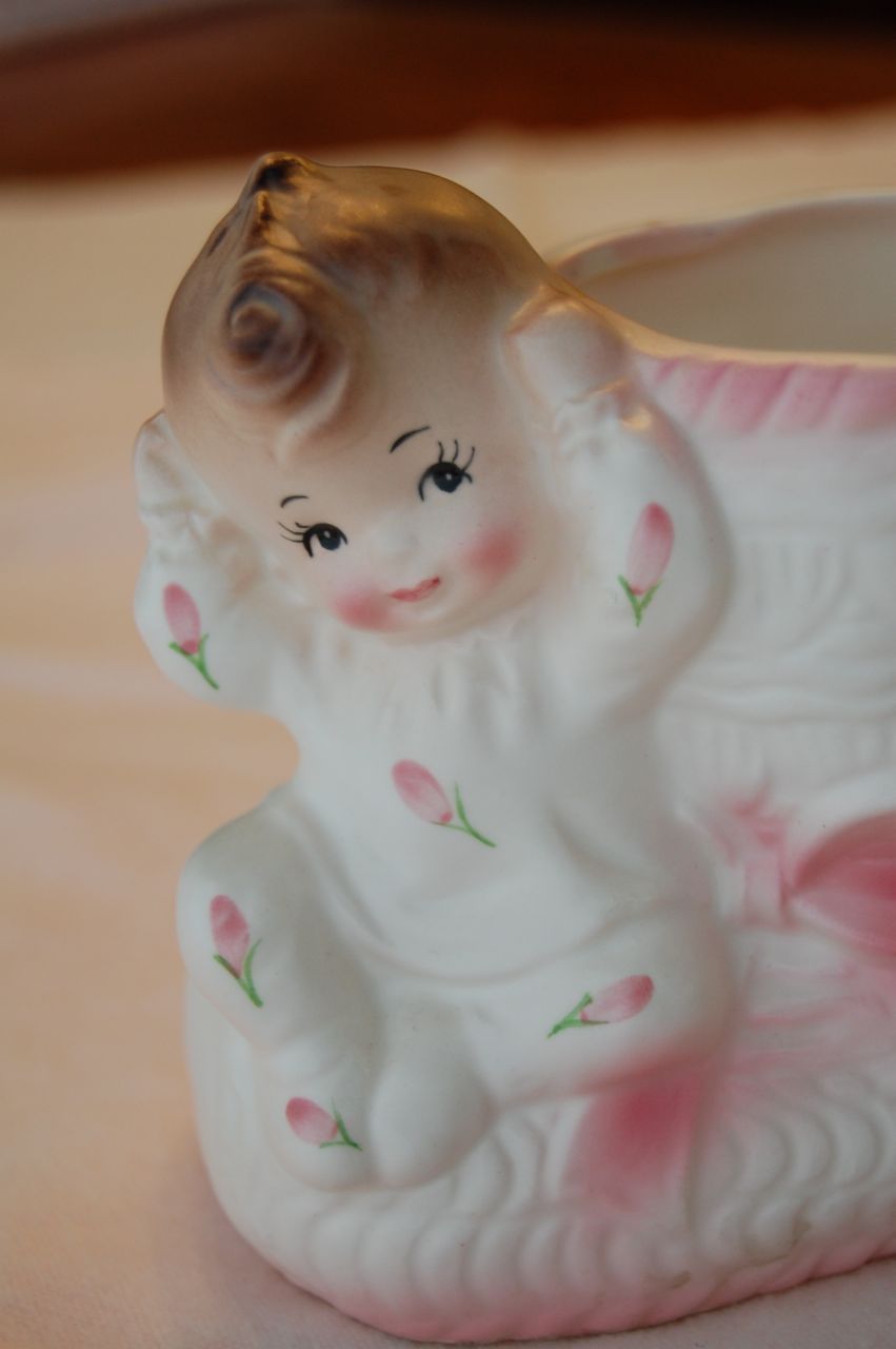 The Old Fashioned Baby Sewing Room Vintage Baby Vase Cutest Ever!