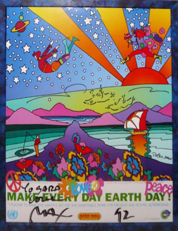 earth day 2009 poster. Make every day, earth day.