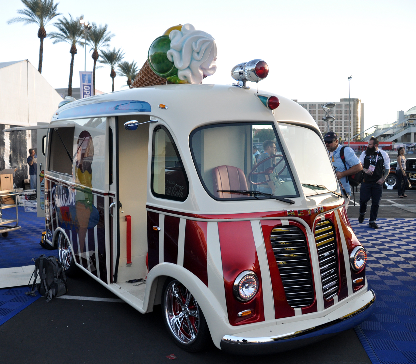 Just A Car Guy ice cream delivery Metro