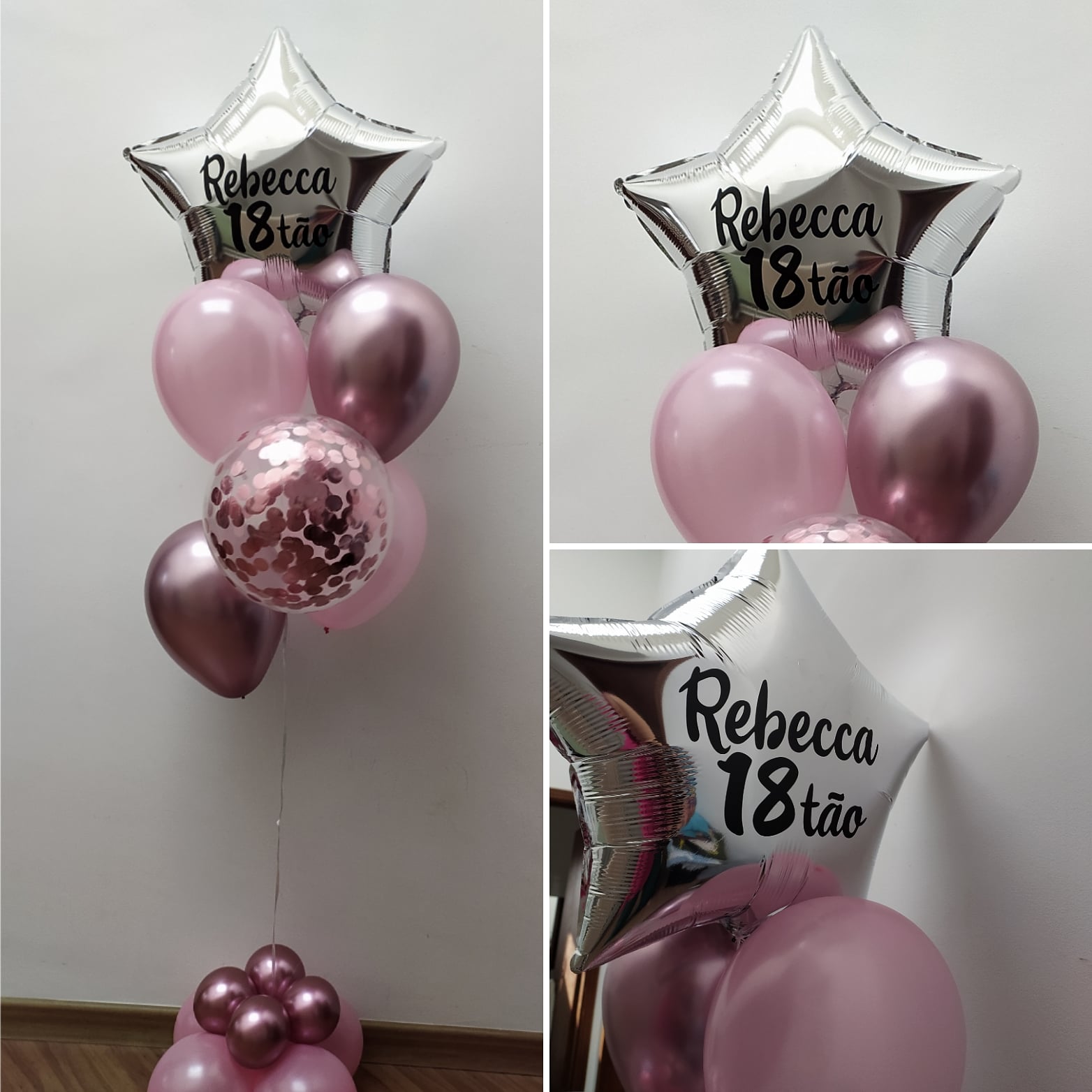 bouquet de balão personalizado