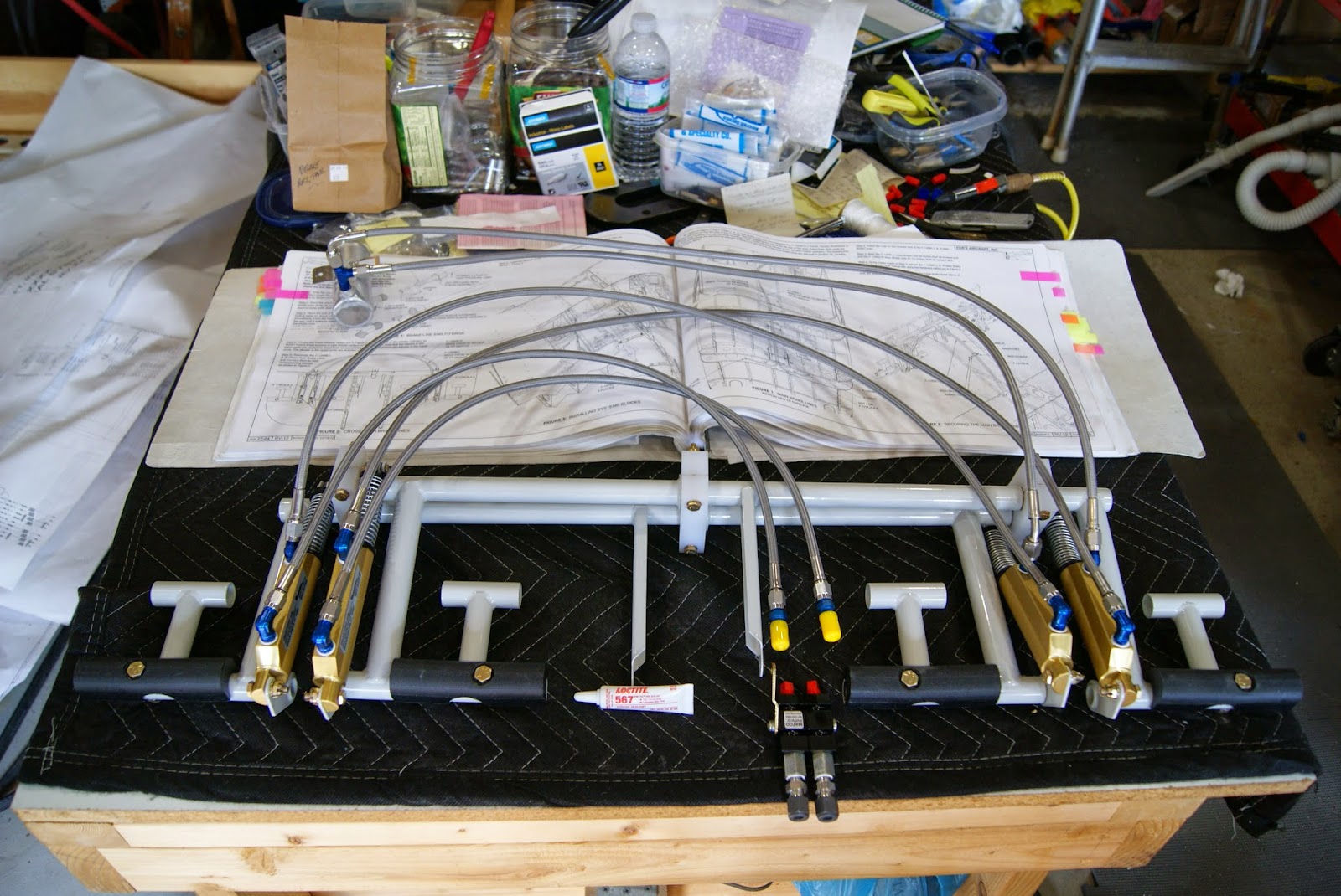 DOG Aviation John's RV12 Blog Aircraft Specialty Brake Lines Matco