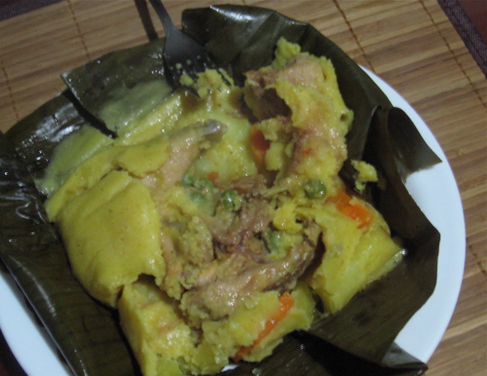 Platos y recetas tipicas del Valle Tamal Valluno