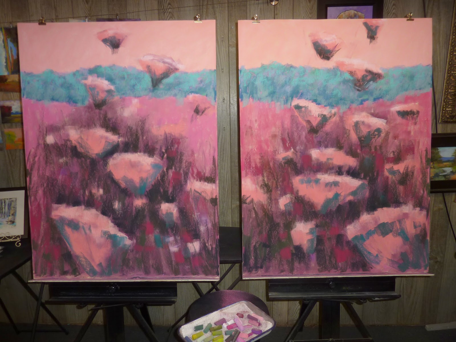 Painting My World Steps to a Commission Part Four The Finished Paintings