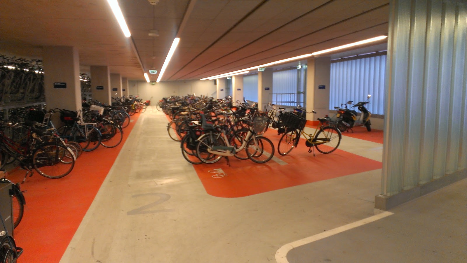 rEvolving Transportation Delft Bicycle Parking Garage