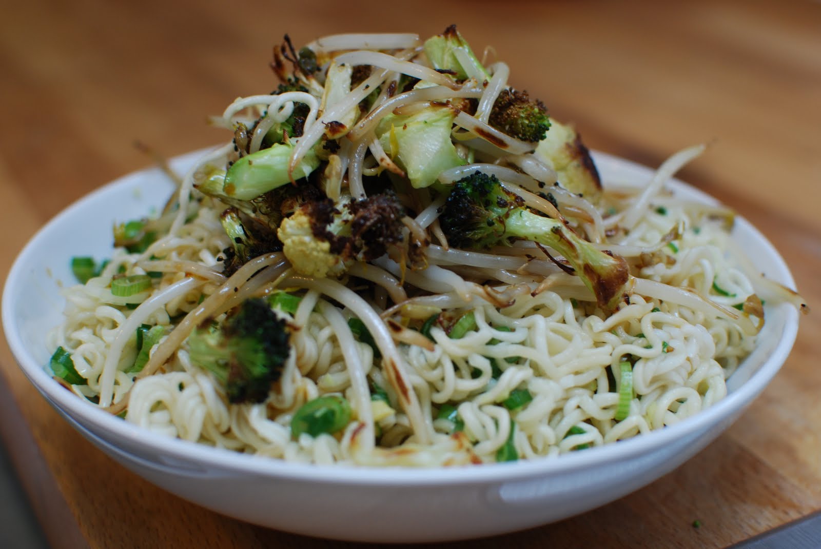 Essex Eating Momofuku ginger spring onion noodles